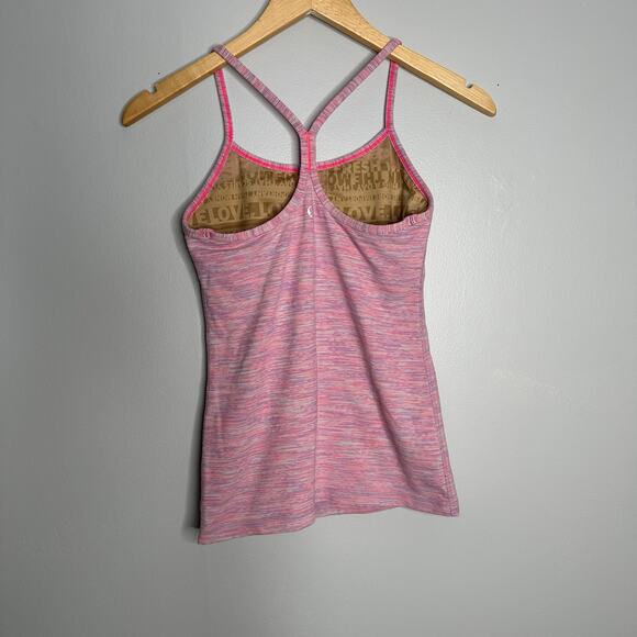 Lululemon Women's Power Y Tank in Wee Are from Space White April Multi‎ Size 4 - Picture 6 of 7
